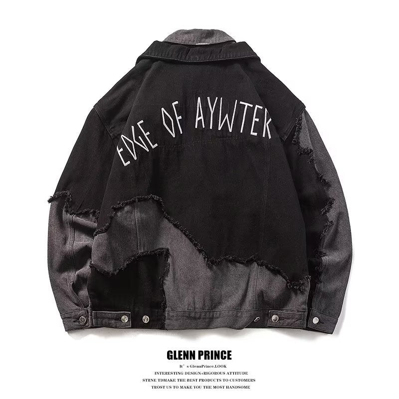 Loose Men's Coat Hong Kong Style