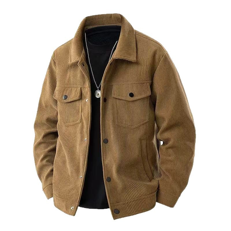 Retro Casual Loose Men’s Work Jacket