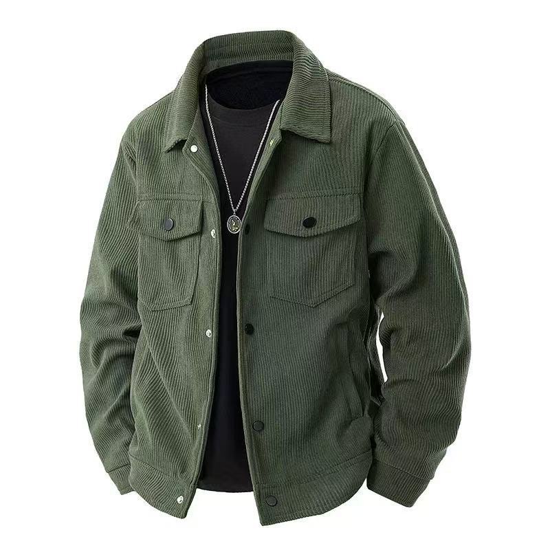 Retro Casual Loose Men’s Work Jacket