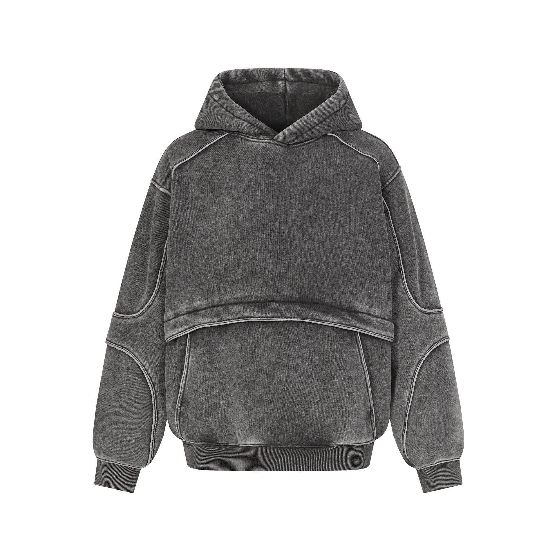 Loose Personality Fleece-lined Sweatshirt